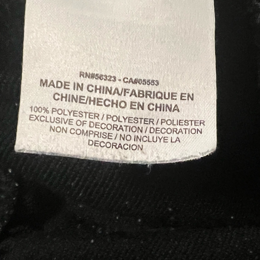 Black Nike track Pants - Picture 4 of 4